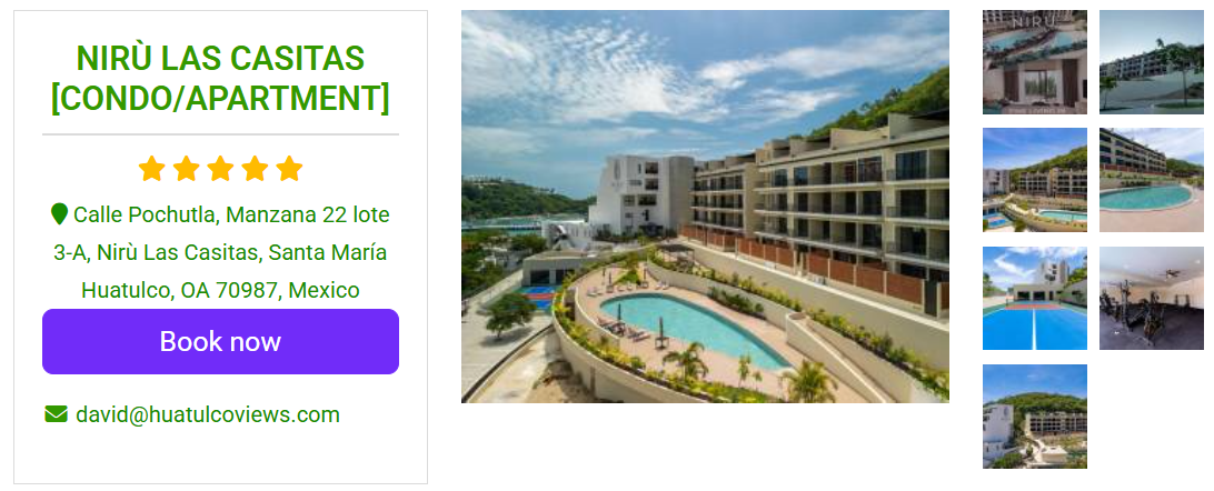 Private Condo for Rent in Santa Cruz, Huatulco